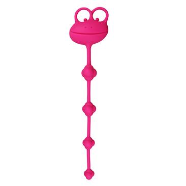 Analiniai kamuoliukai Frog Pink Easytoys