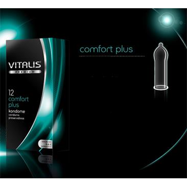 Prezervatyvai Comfort Plus 12 vnt