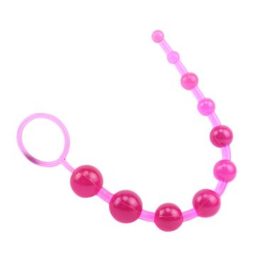 Anal Beads Sassy Pink 30 cm - Chisa
