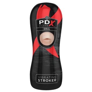 Vibruojantis masturbatorius Stroker Mouth - PDX Elite - Afrodisiaco.lt