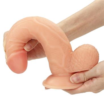 Strap-on thick dildo for G spot ant P spot